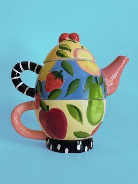 Vintage Bella Casa by Ganz Tea for One Set